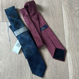 NWT Michael Kors tie & brooks brother tie